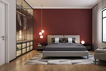 南充现代风格-卧室