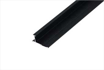 南充航空纤维墙咔铝合金中条（哑黑氧化）