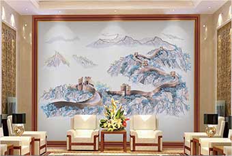 南充森佰汇航空纤维墙咔（唯我中华）