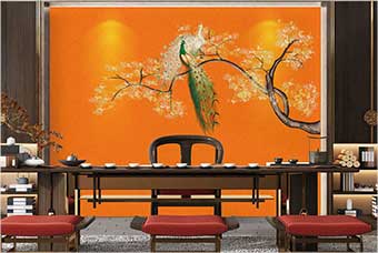 南充森佰汇航空纤维墙咔（春花秋月）