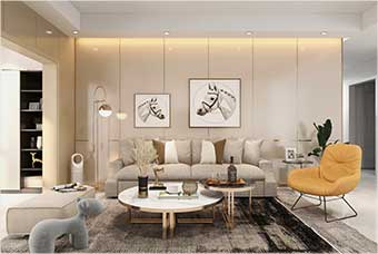 南充客厅空间案例