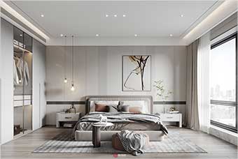 南充卧室空间案例