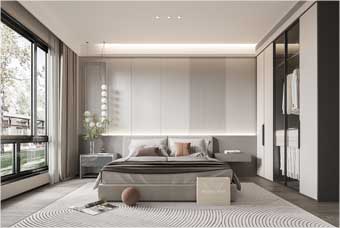 南充卧室空间案例